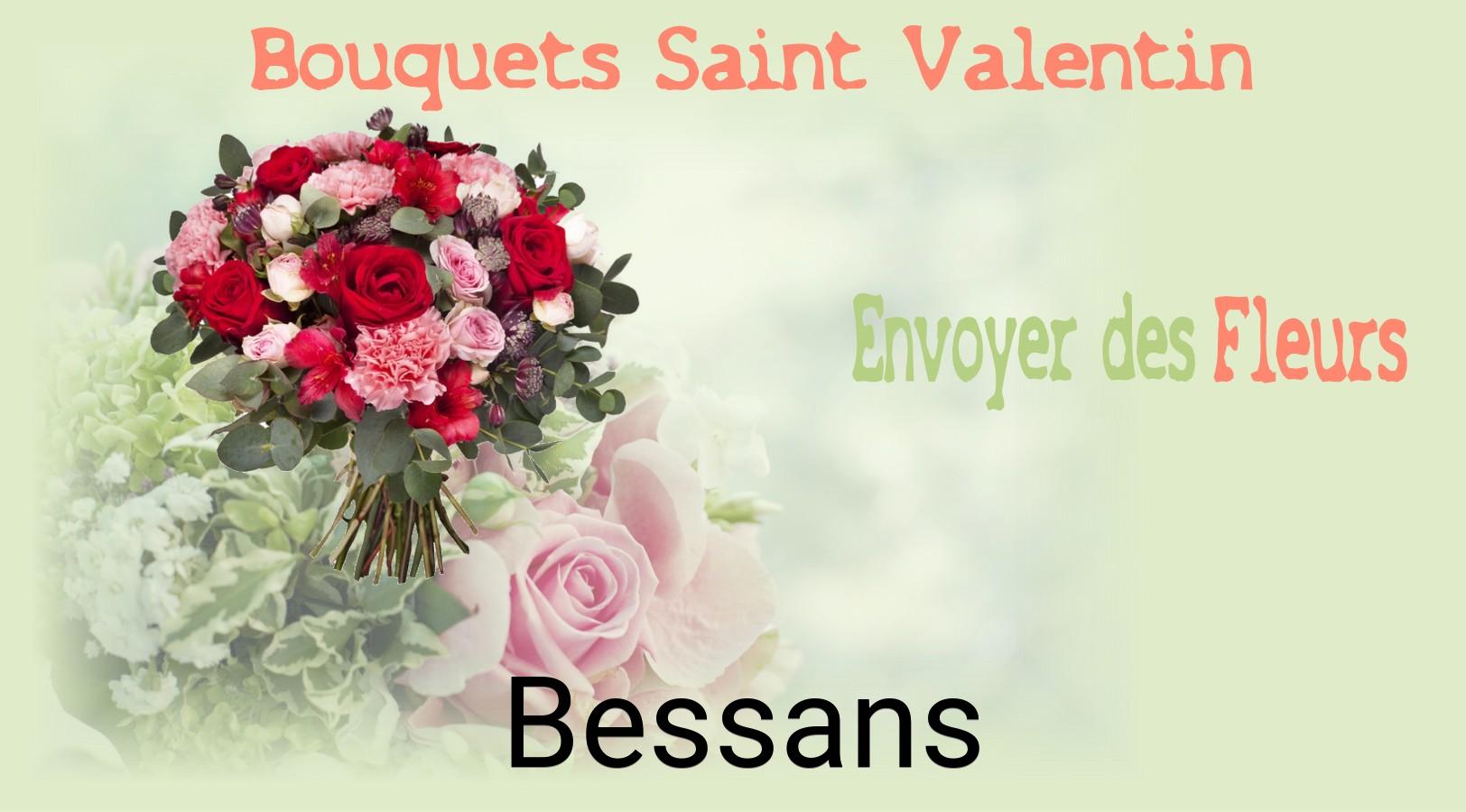 Roses de Saint-Valentin livrées à Bessans